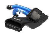 21-25 Ford F-150 / Raptor V6 3.5L EcoBoost & PowerBoost AFE 50-30072DL Momentum XP Cold Air Intake System - Blue w/ Pro DRY S Filter